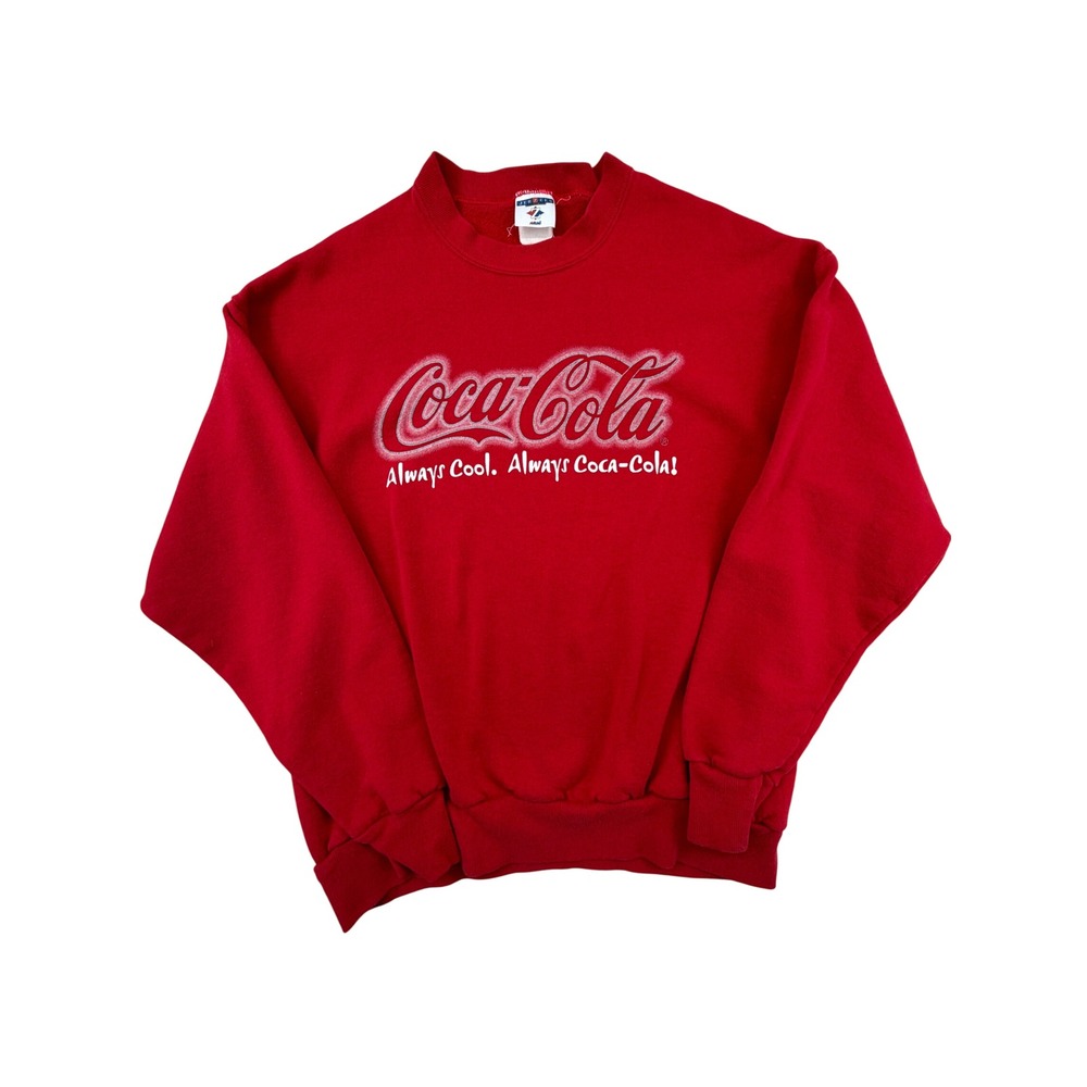 Vintage 90's Coca Cola crewneck sz Med retro Americana ironic core memory